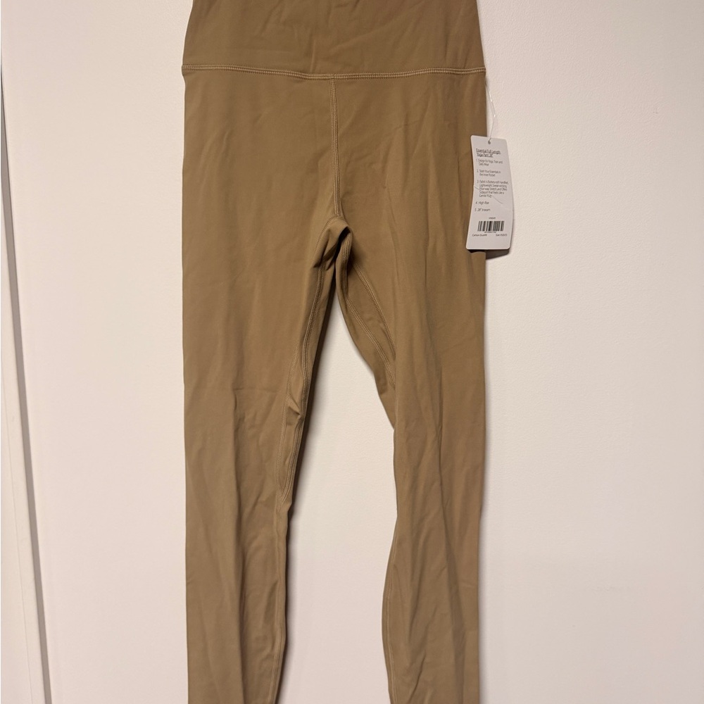 NWT Women's Tan High-Waist Leggings